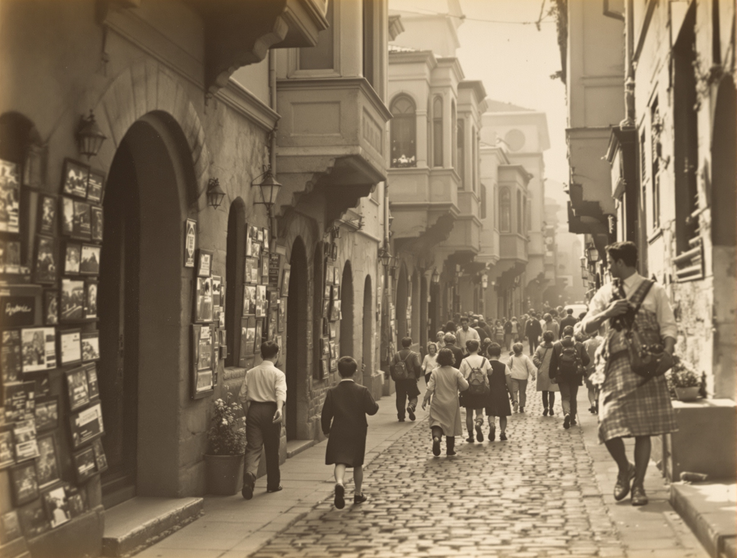 Beyoğlu, Tünel çevresi 1950'ler
