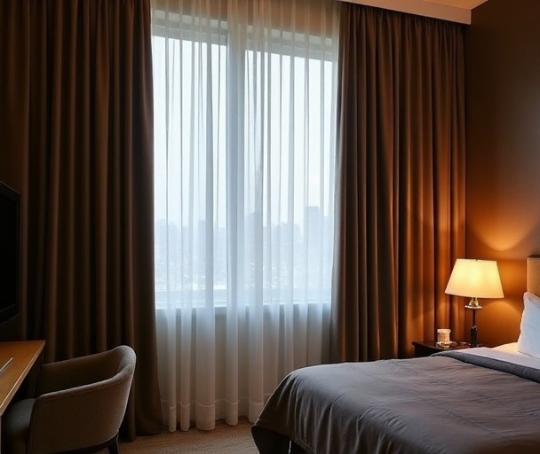 호텔 암막 커튼