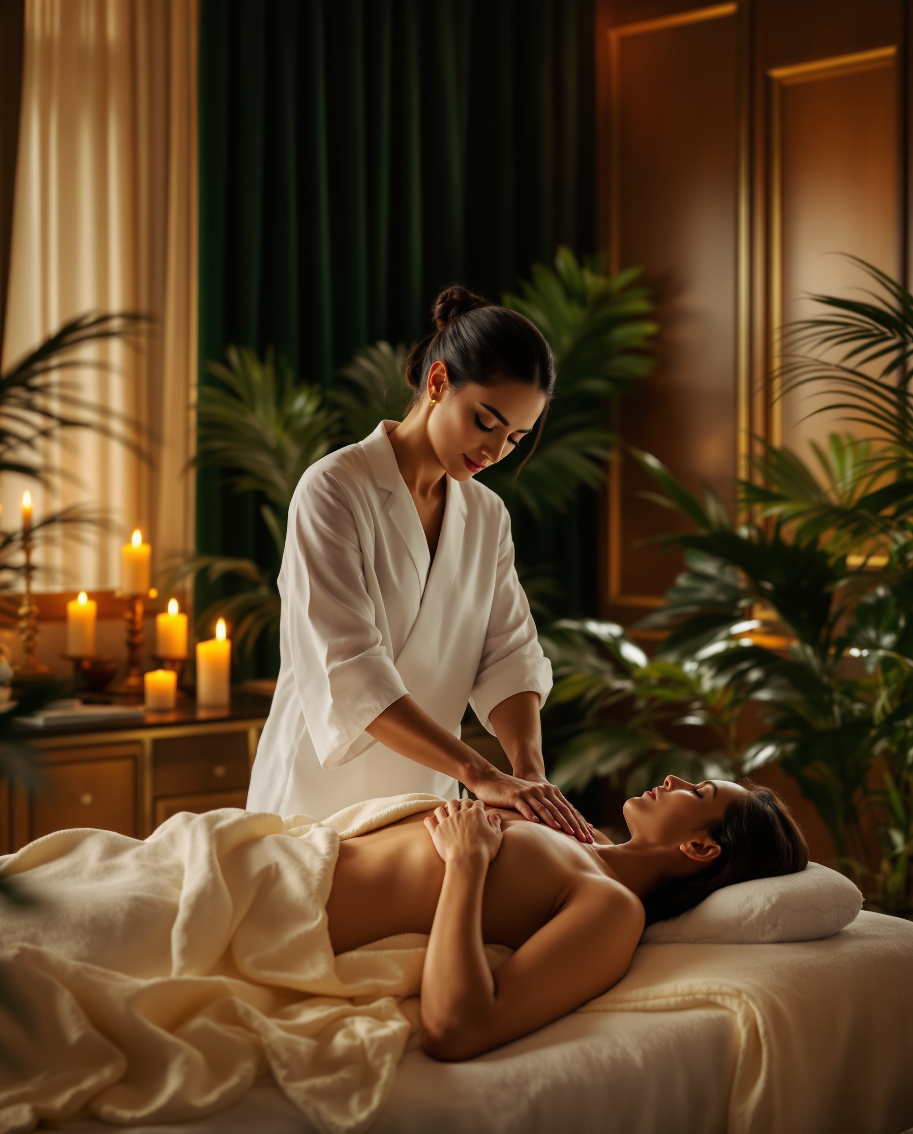 Khalsa Healing practitioner performing therapy