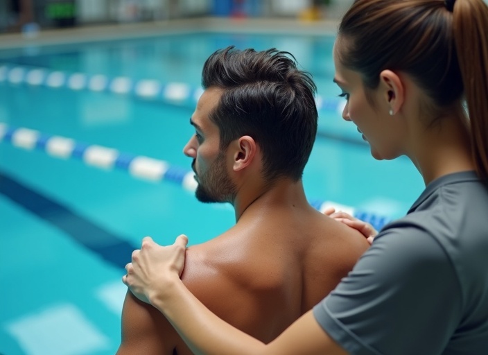 Yüzücü omuz fizyoterapisi - yüzme sporcusu rehabilitasyonu