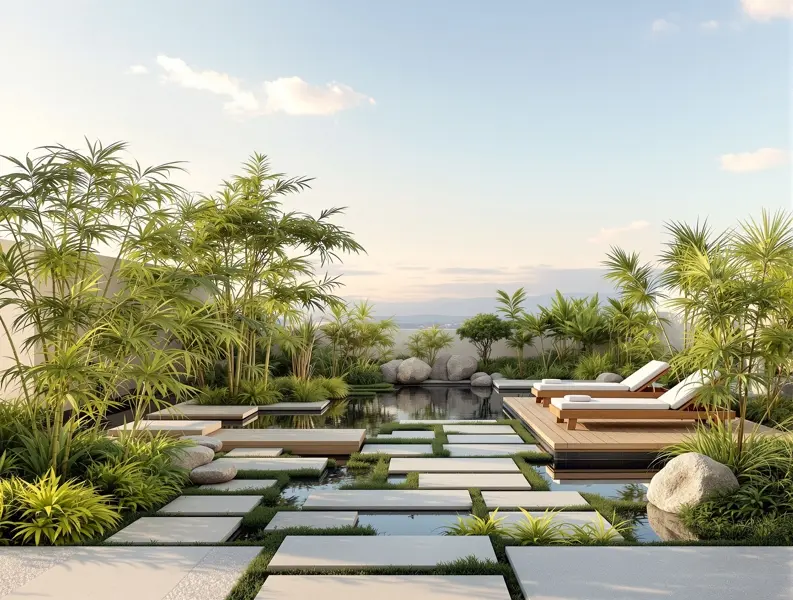 Spa & Wellness Bahçesi - Çeşme / İzmir
