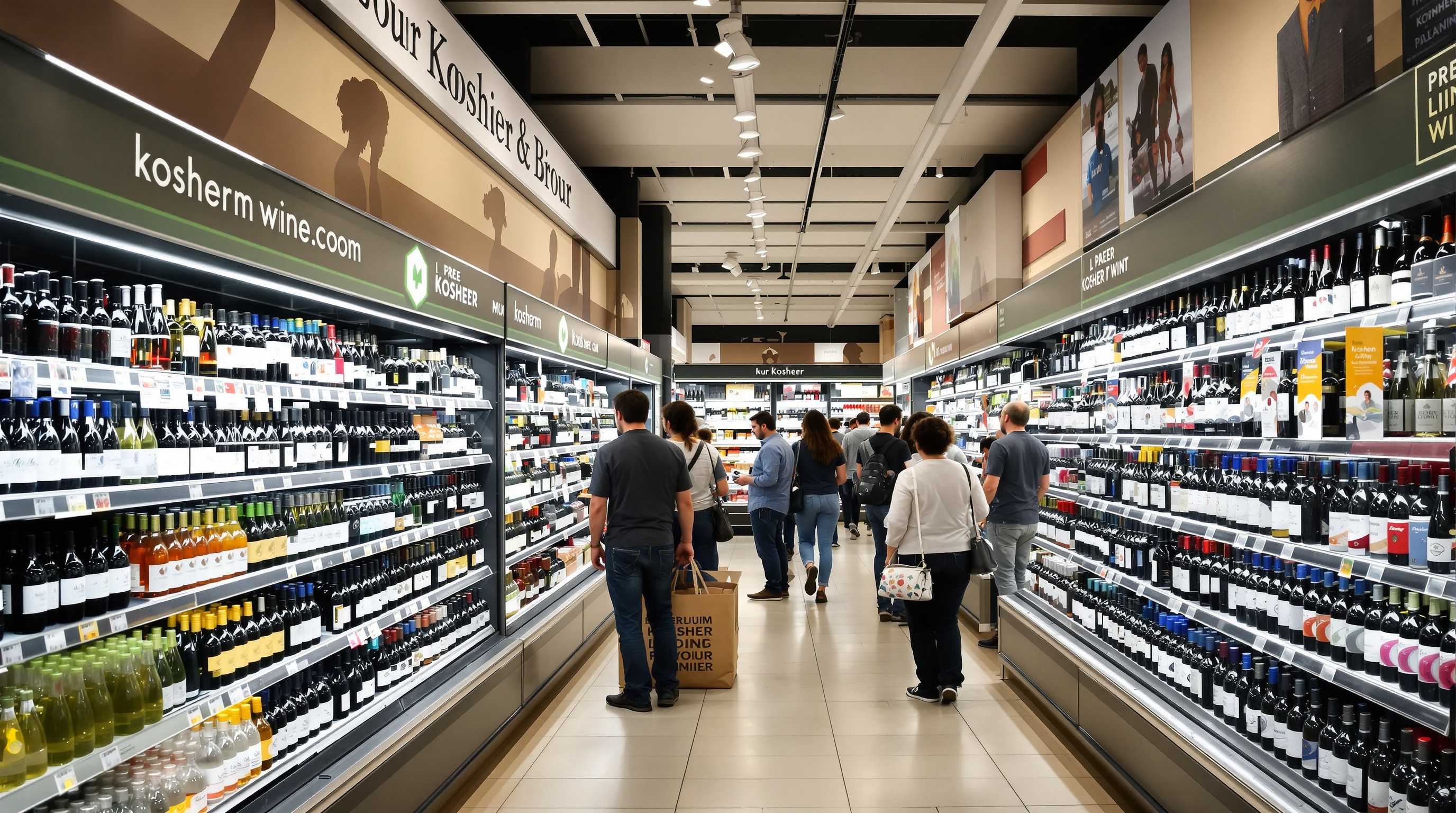 Supermarché casher partenaire Vinôverre