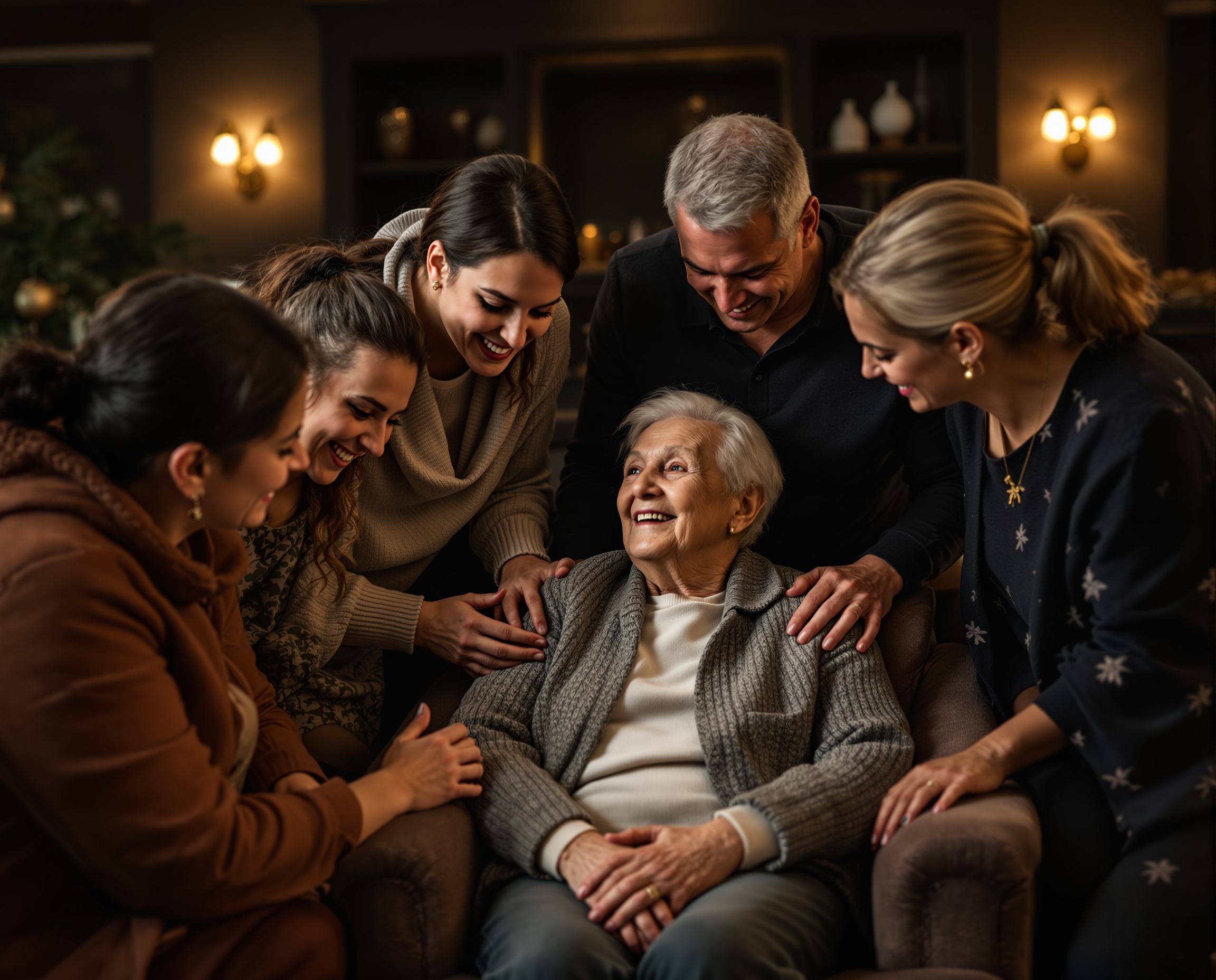 Family caregivers providing care