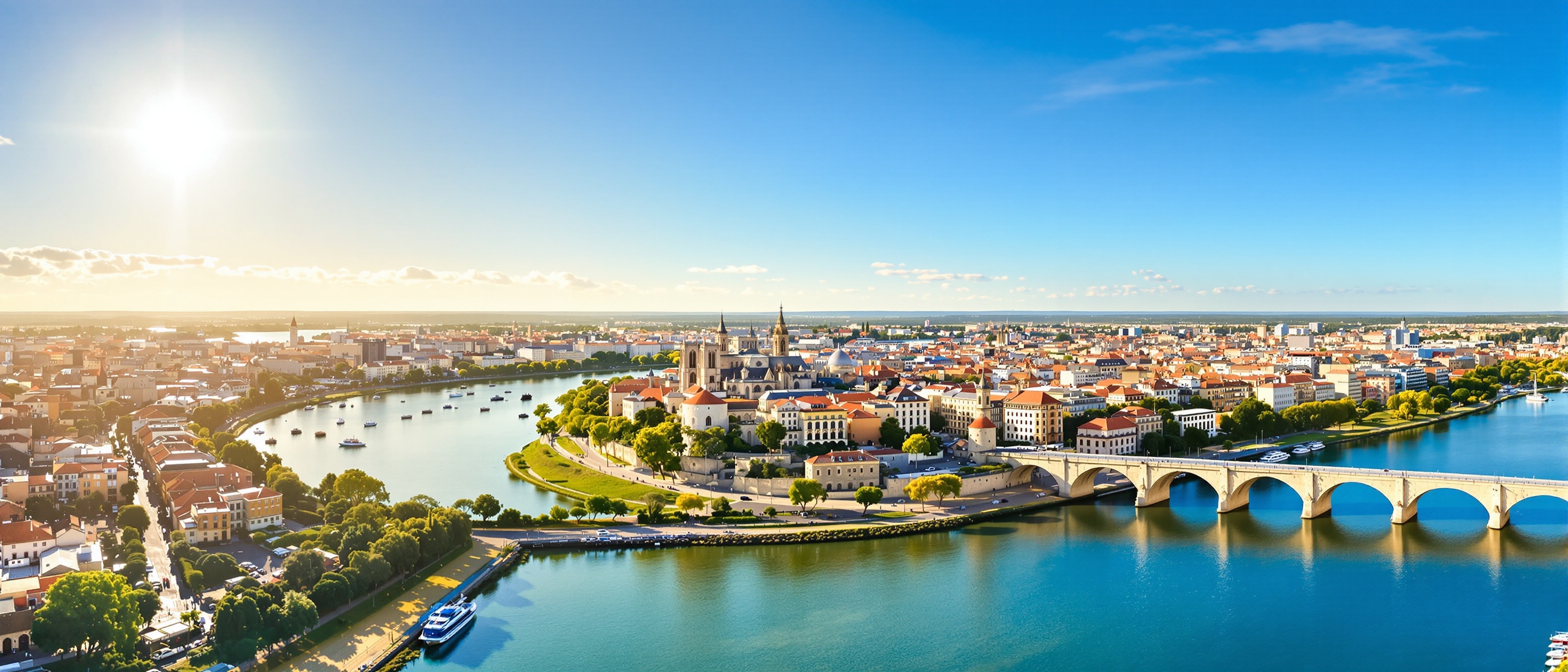 Béziers vue aérienne — Corner BIM By Pretto