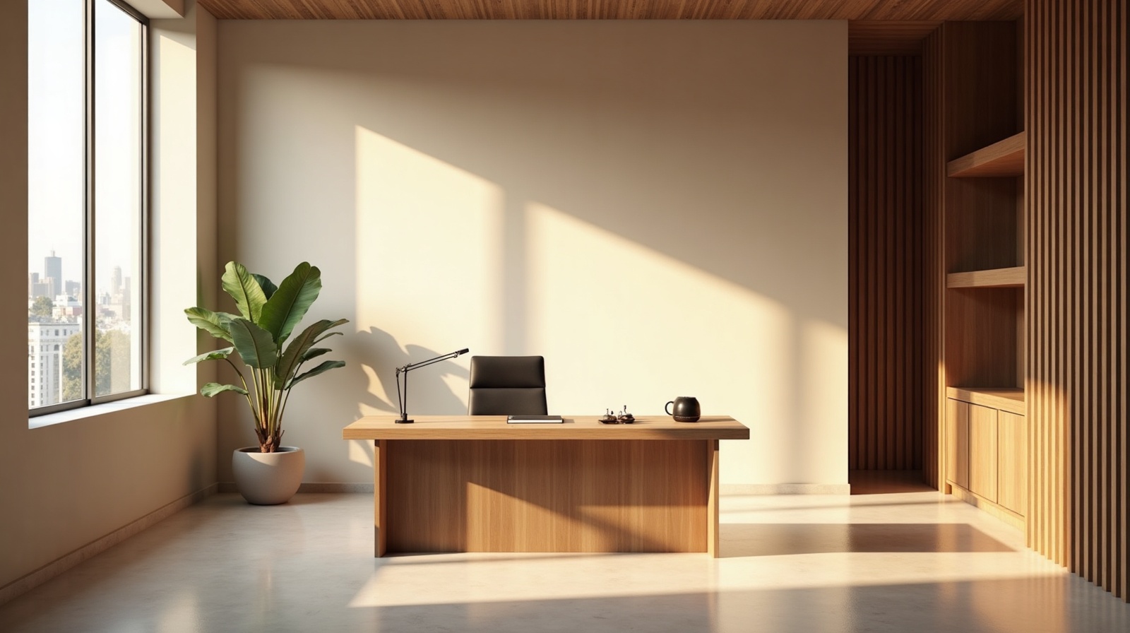 Modern corporate workspace