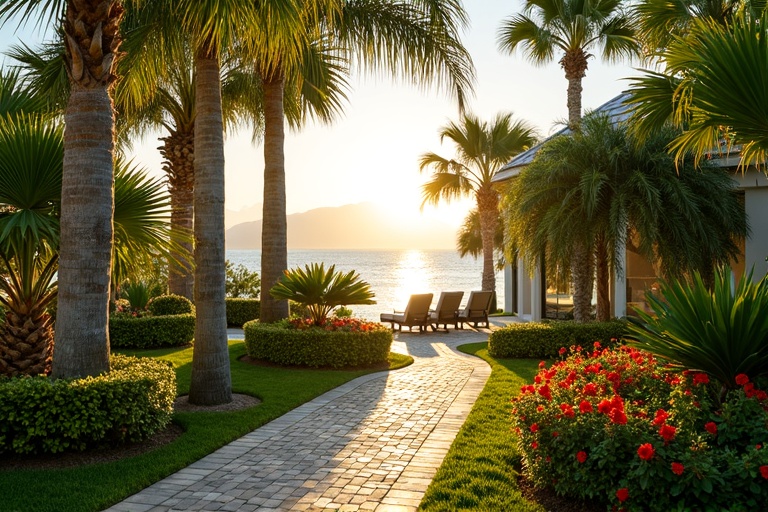 Coastal Tropical landscape design in Bradenton FL