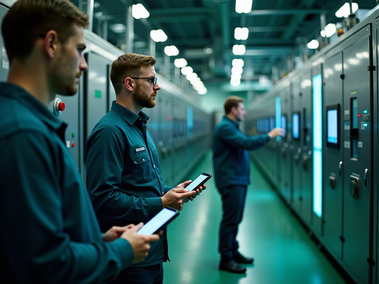 Equipe desenvolvendo soluções personalizadas de IoT