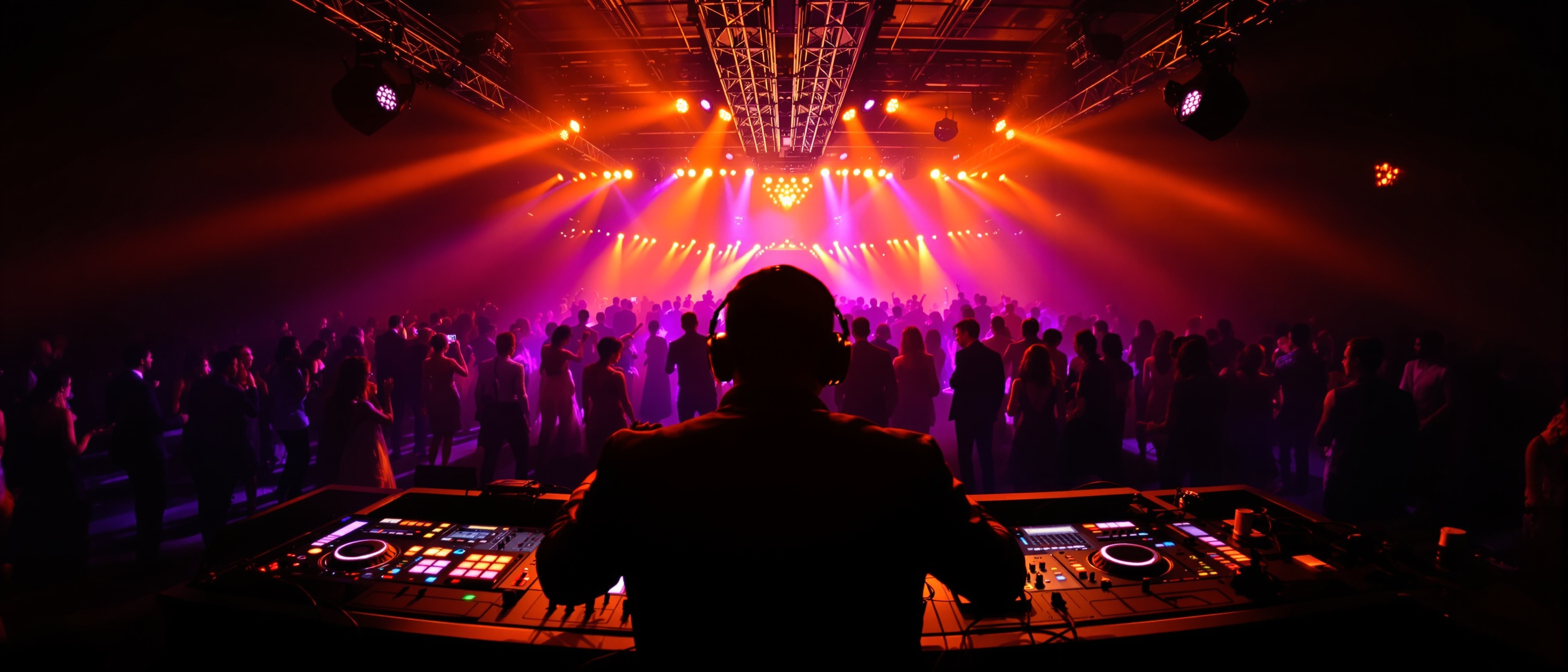 DJ performing at a live event