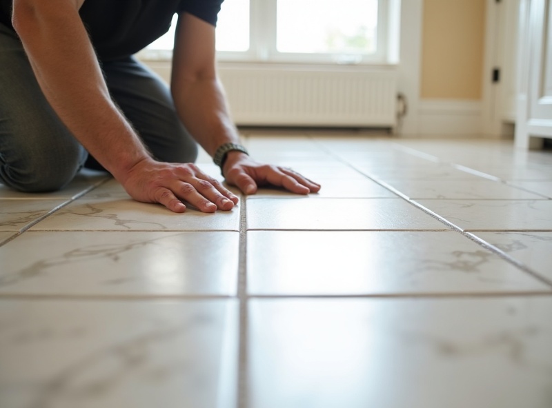 Professional marble tile installation