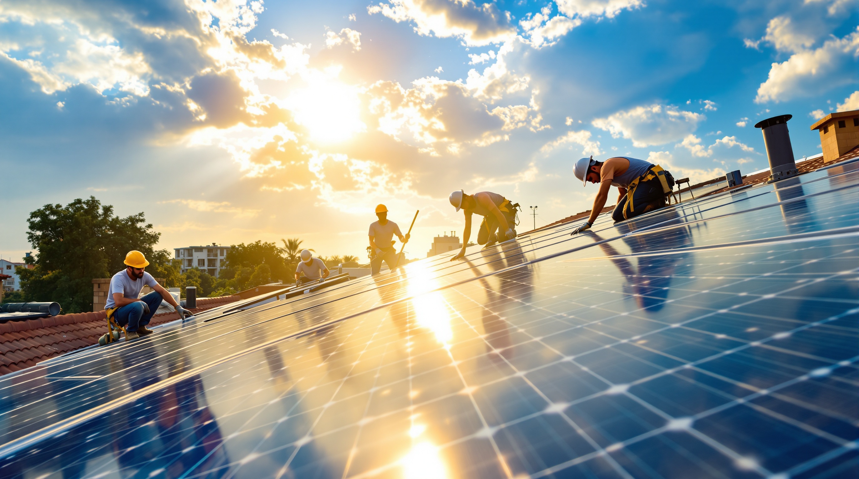 Installation panneaux solaires résidentielle