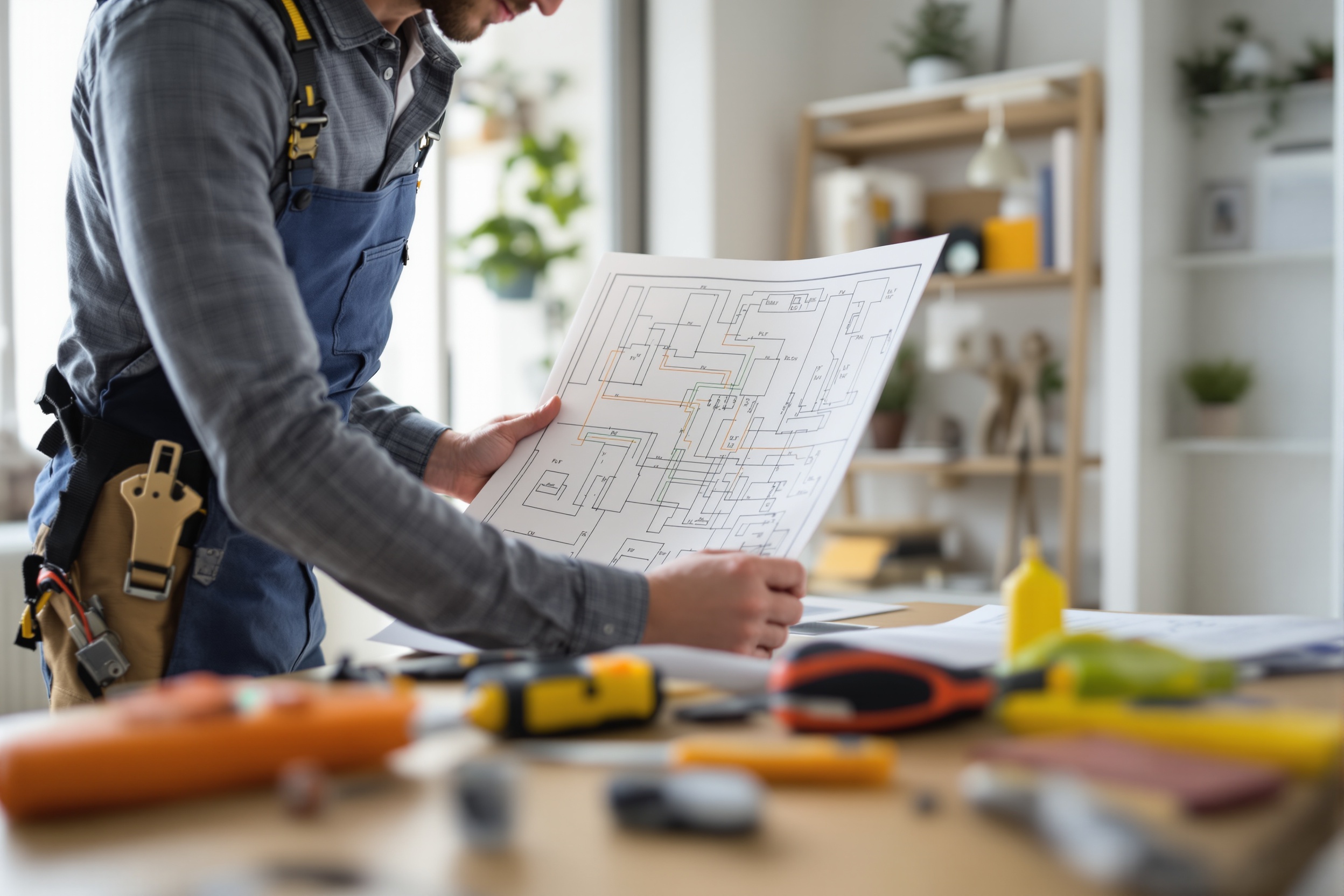 Installation électrique Lyon — Electricien 69, pose prises interrupteurs câblage NF C-15100