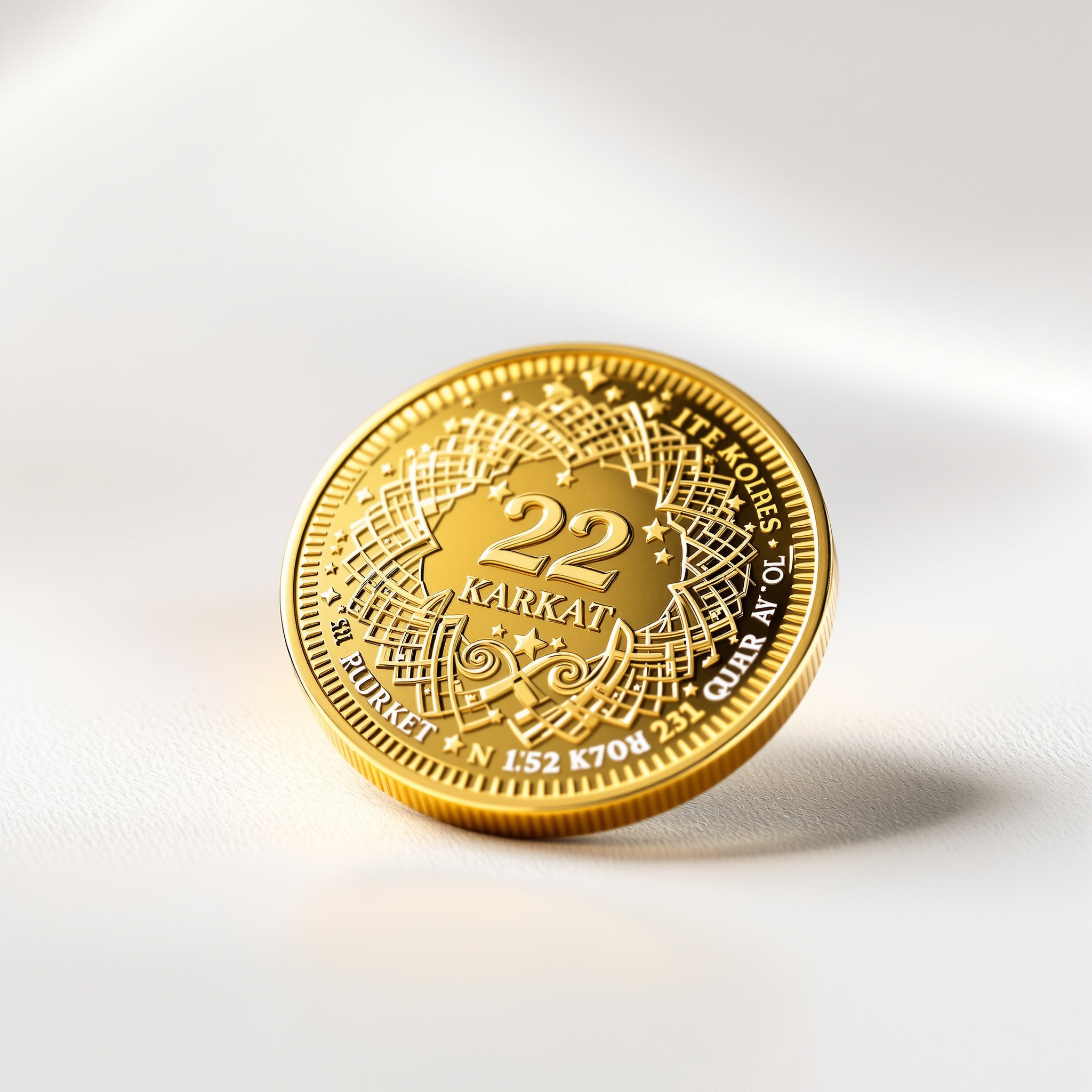 22 Ayar Çeyrek Altın