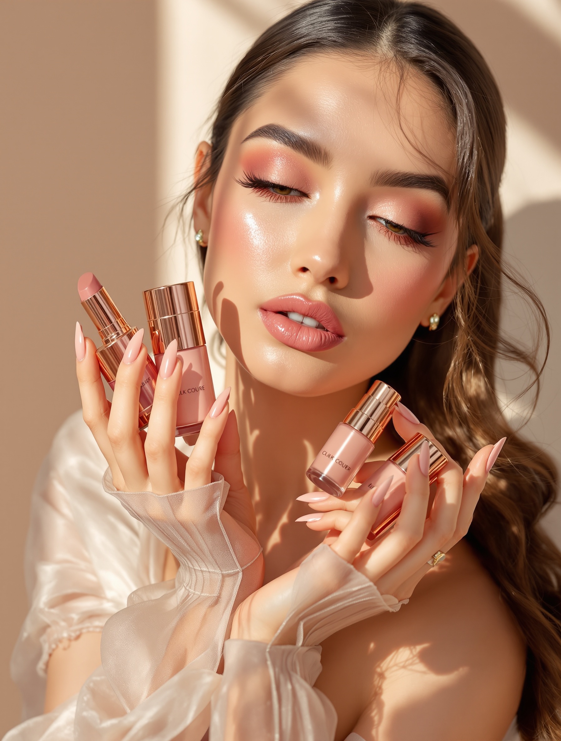 Beauty Model with Makeup