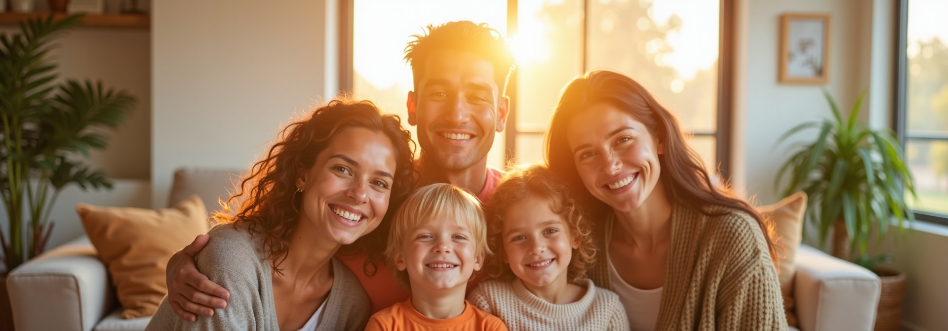 Happy family protecting their legacy with estate planning