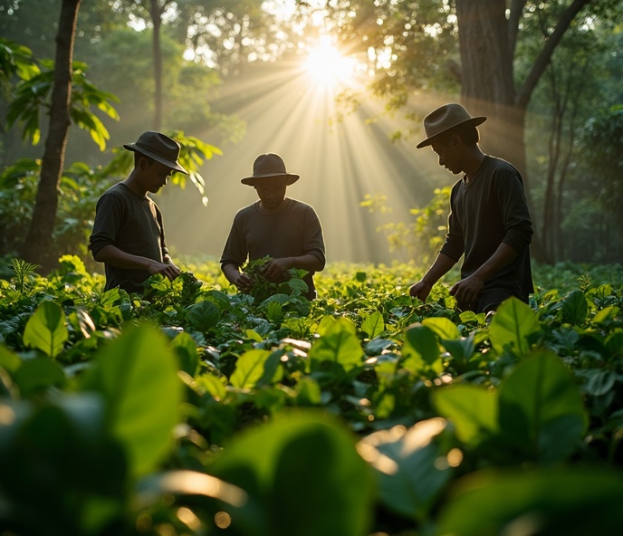 Sustainable kratom harvesting