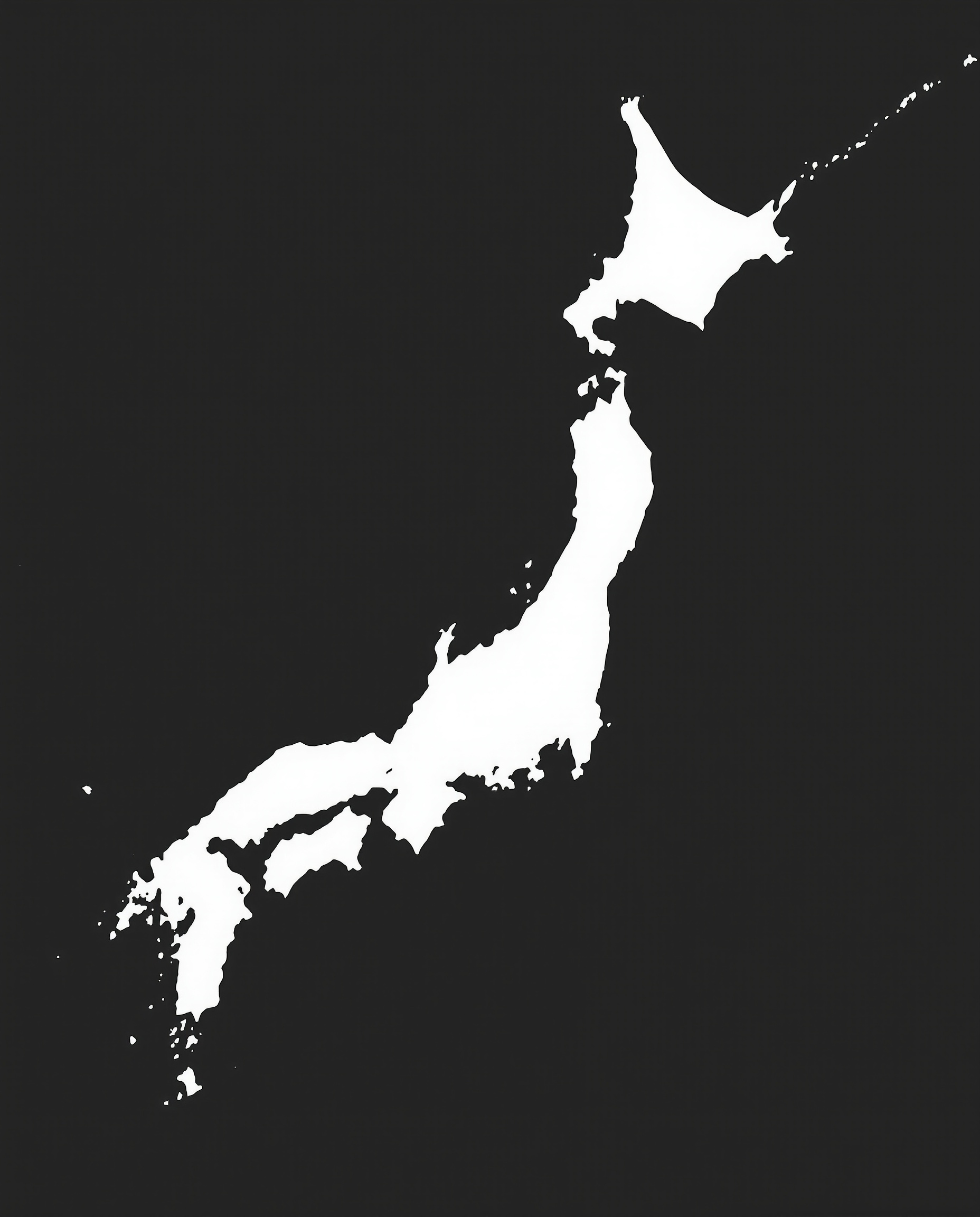 Map of Japan regions