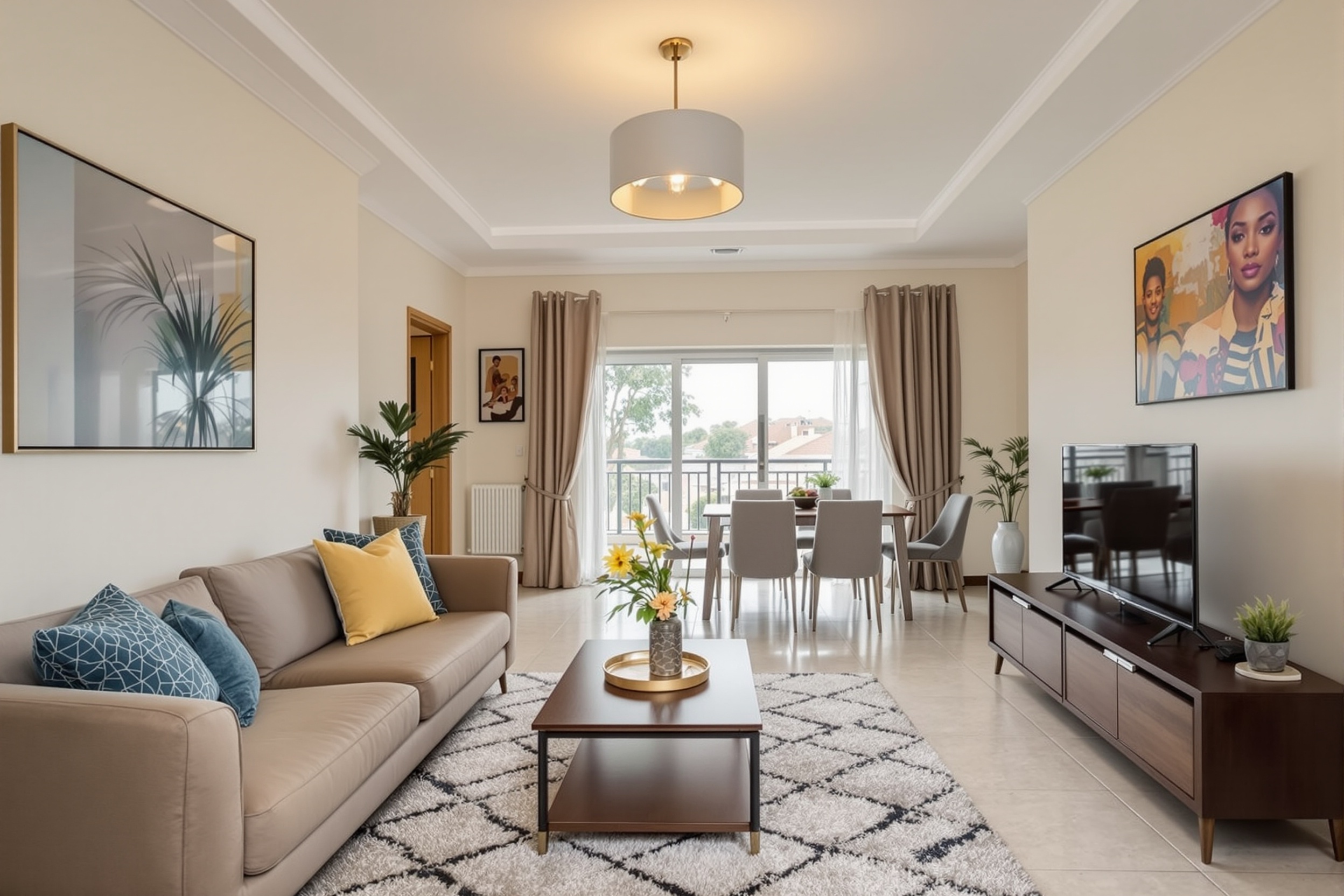 Fully Furnished Penthouse in Kololo for Rent