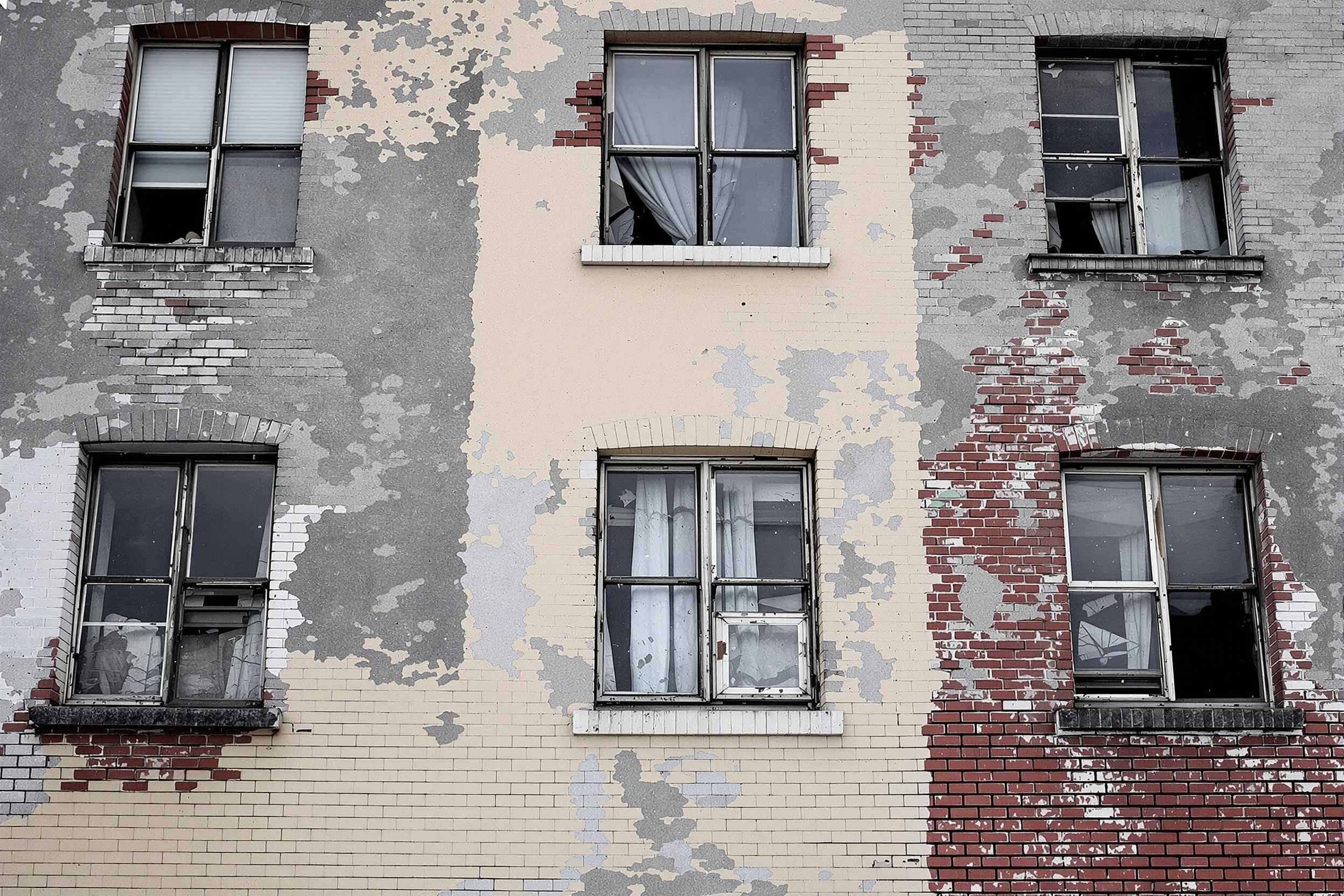 Older apartment building we purchase