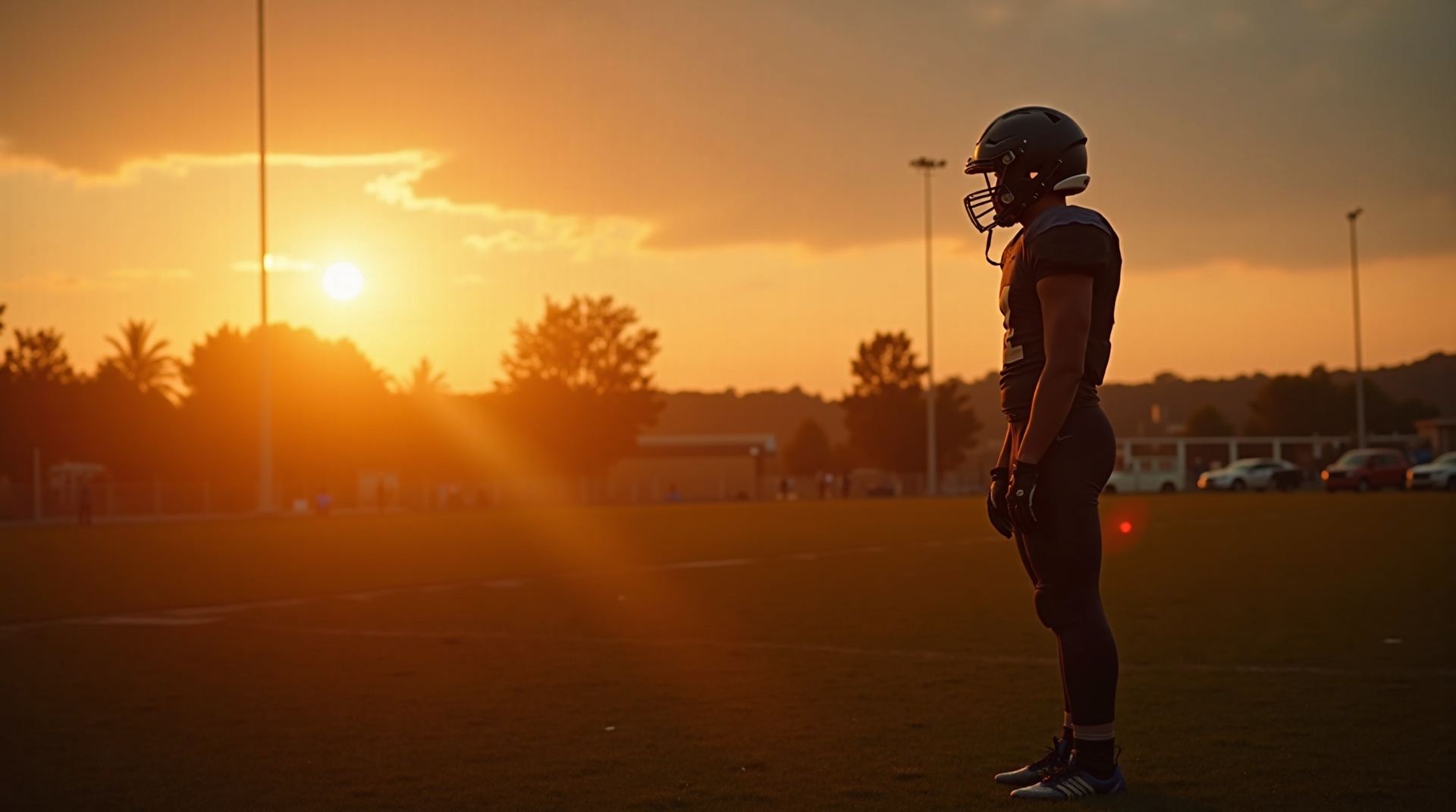 High school athlete preparing for college recruiting