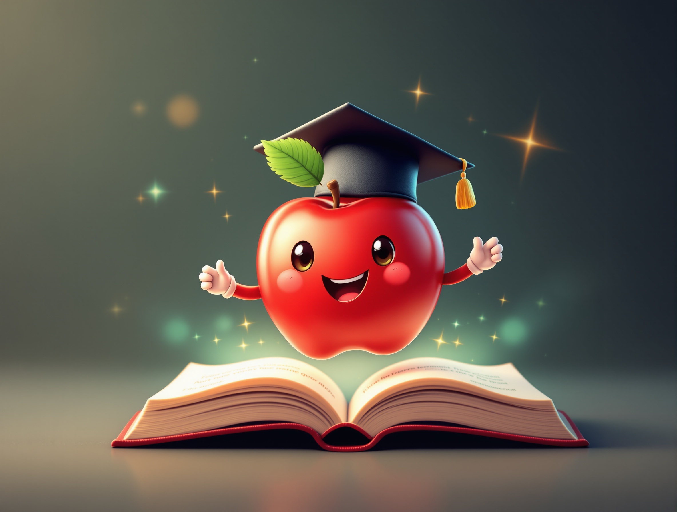 Socratic Apple Mascot