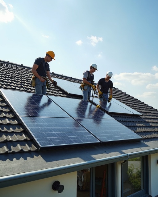 Équipe Energy&Co en installation