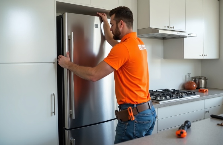 Refrigerator Install