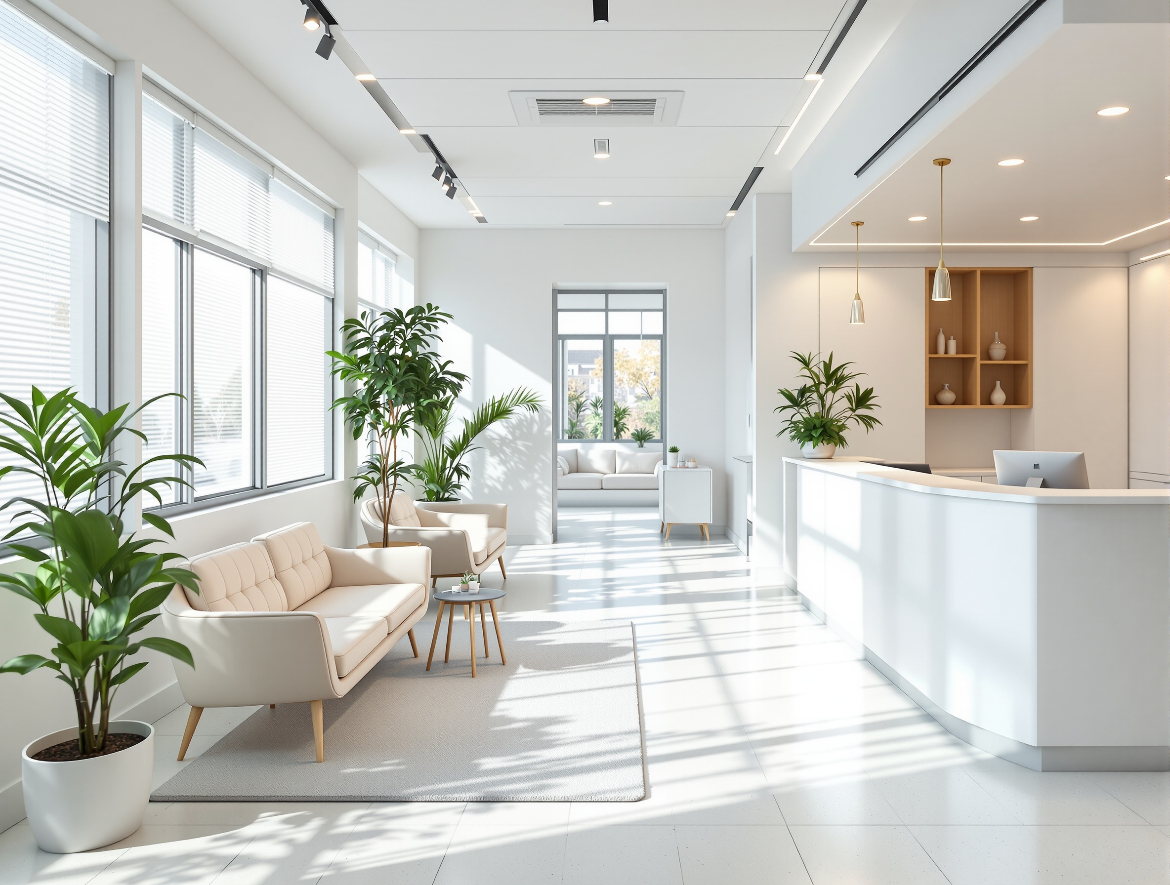 Recepción de Clínica Más Dental