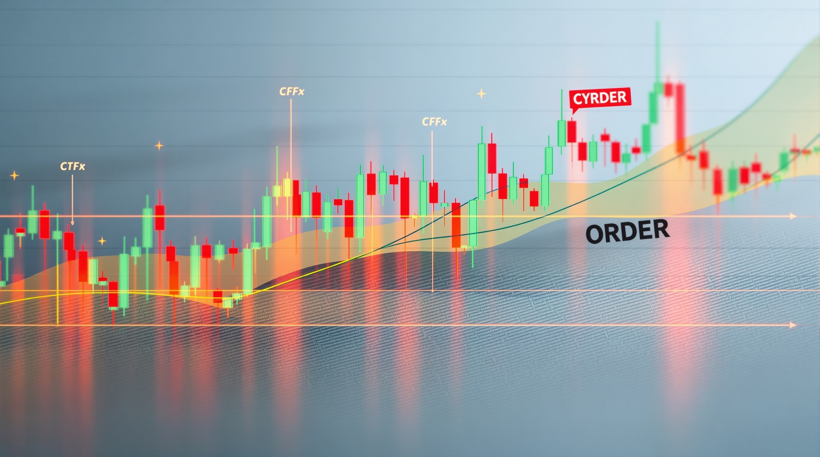 Order blocks and liquidity zones with CRT analysis