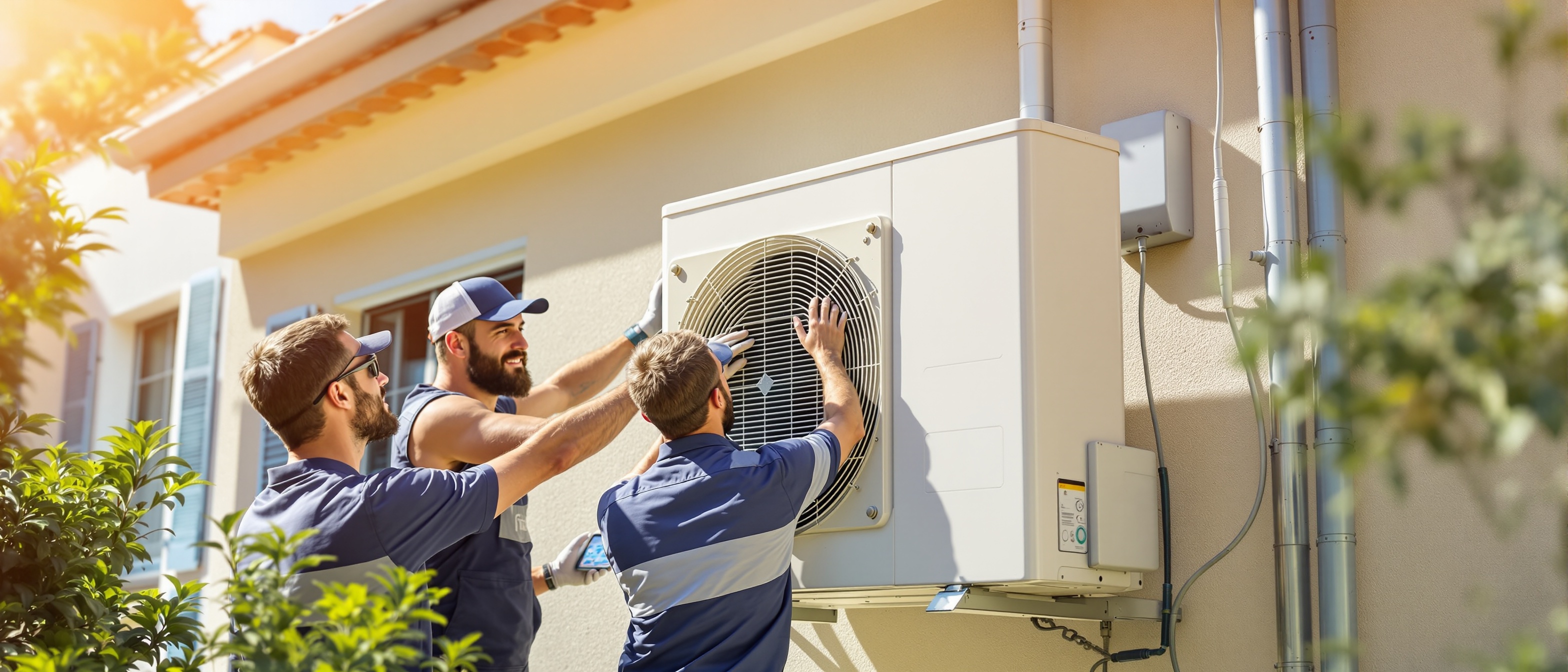 Techniciens Oui Allo Clim spécialistes climatisation réversible air-air Lyon