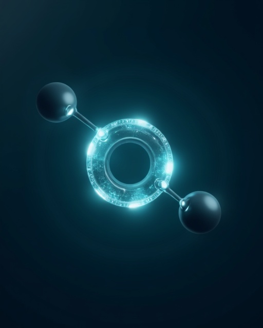 Ozone O3 triatomic molecule structure