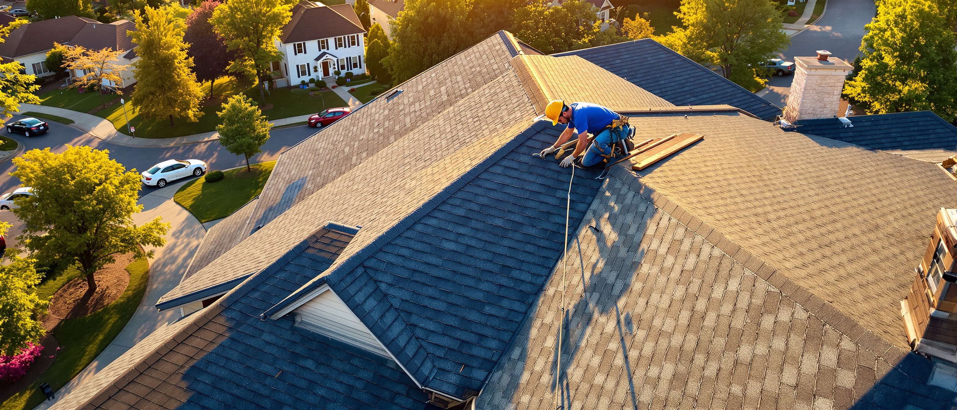 DR Roofing Solutions crew at work