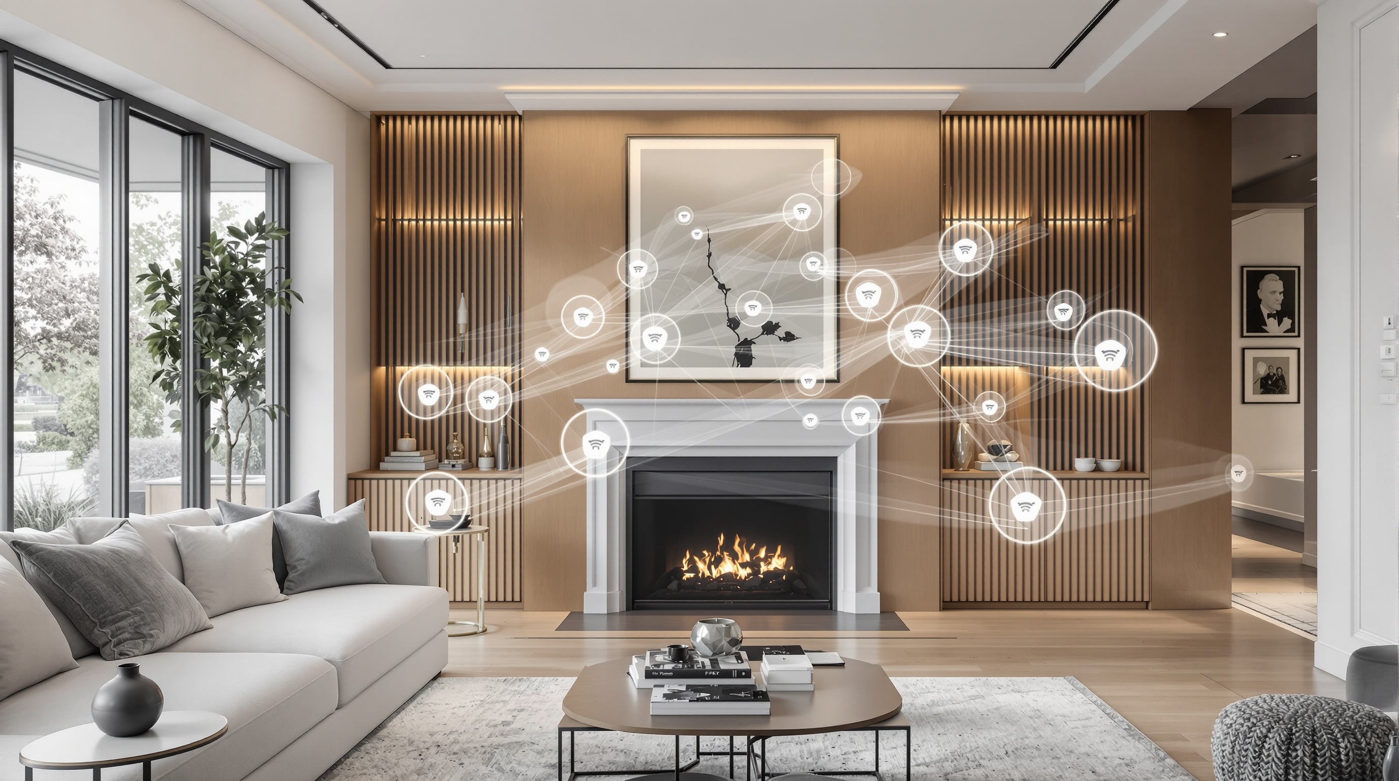 Mesh WiFi installation in a luxury London property