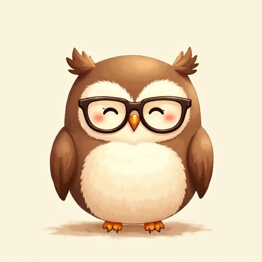 ふくろうキャラクター