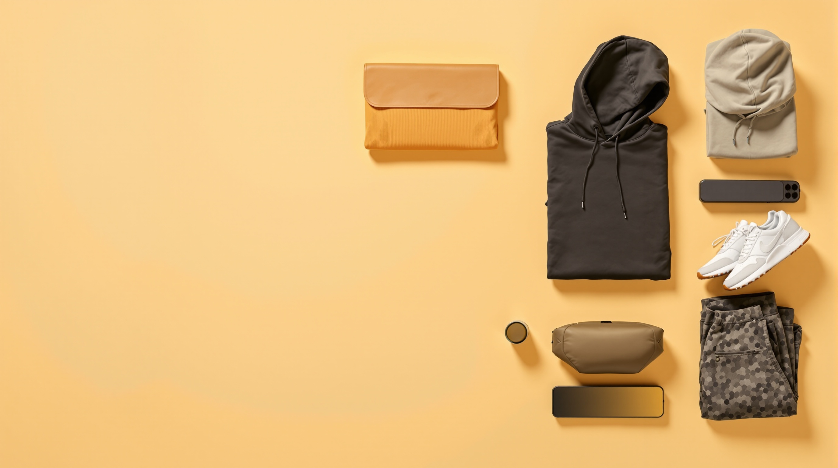 BBDBuy Spreadsheet fashion collection flat lay