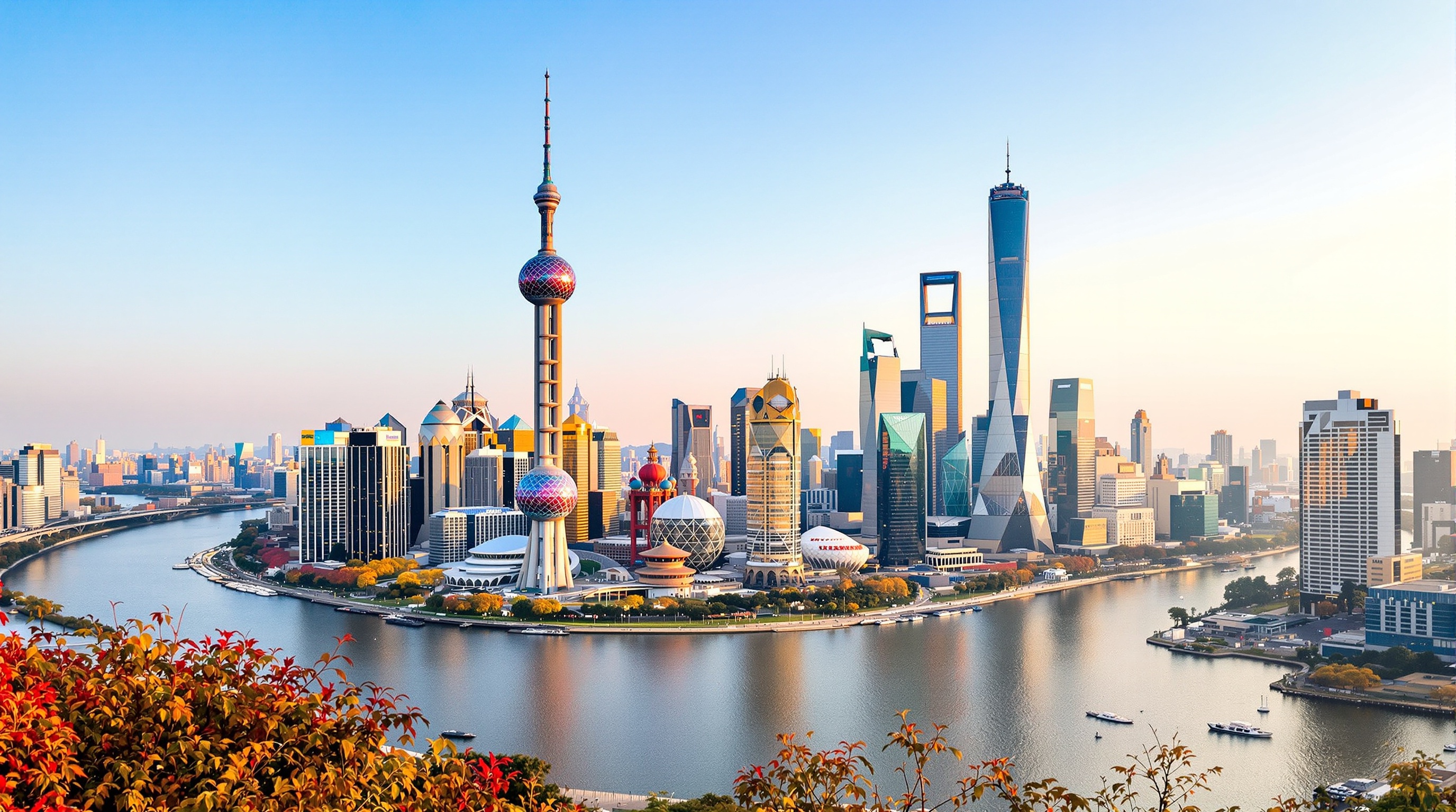 Shanghai im Herbst