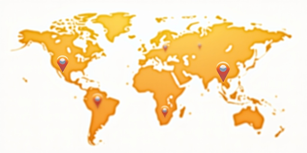 Global travel network