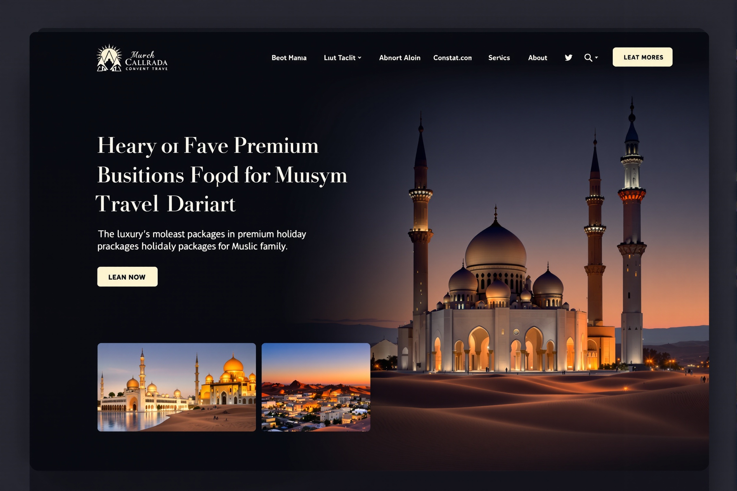 ALWAZ TRAVEL website screenshot