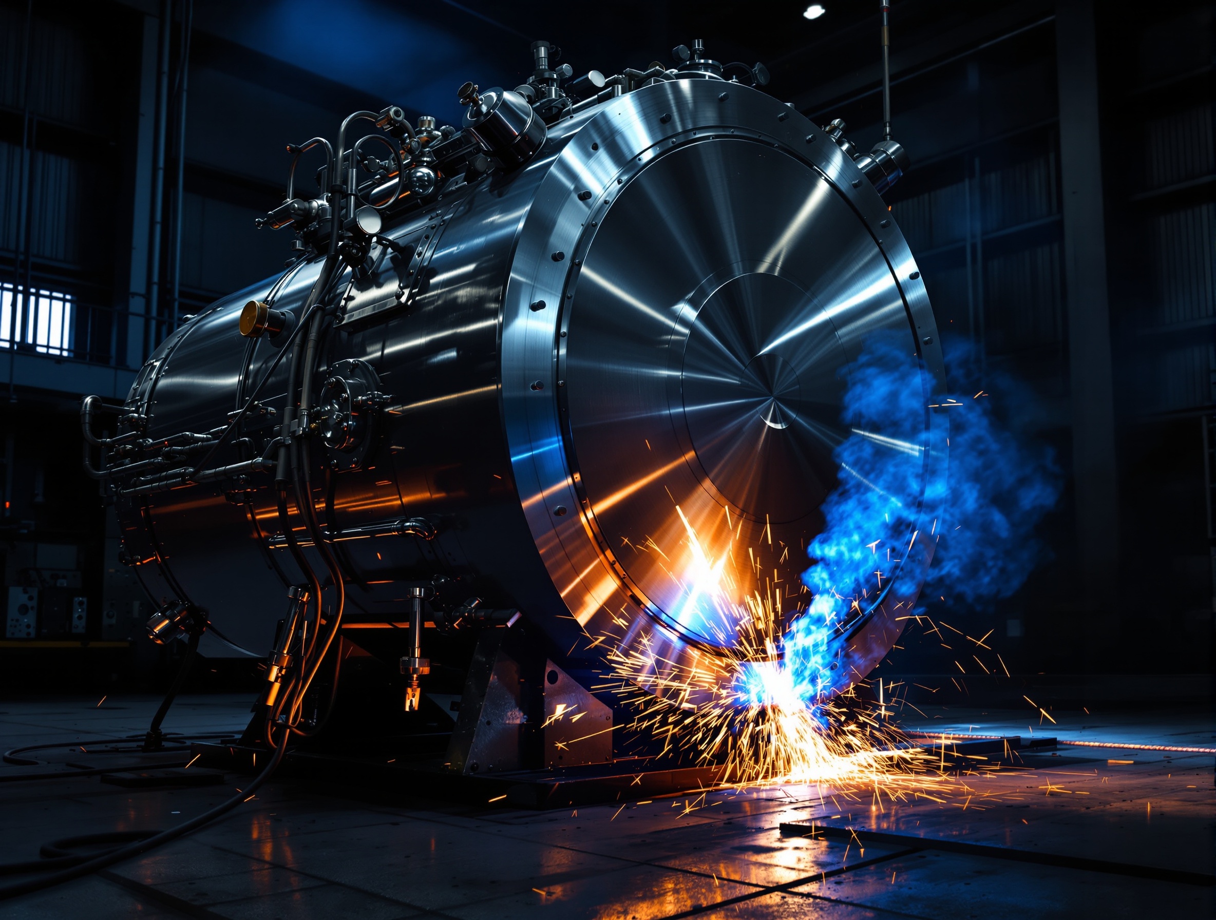 Spawanie konstrukcji nośnej