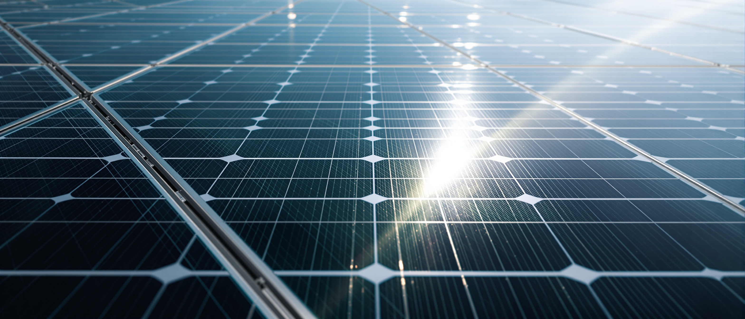 Solar panels background