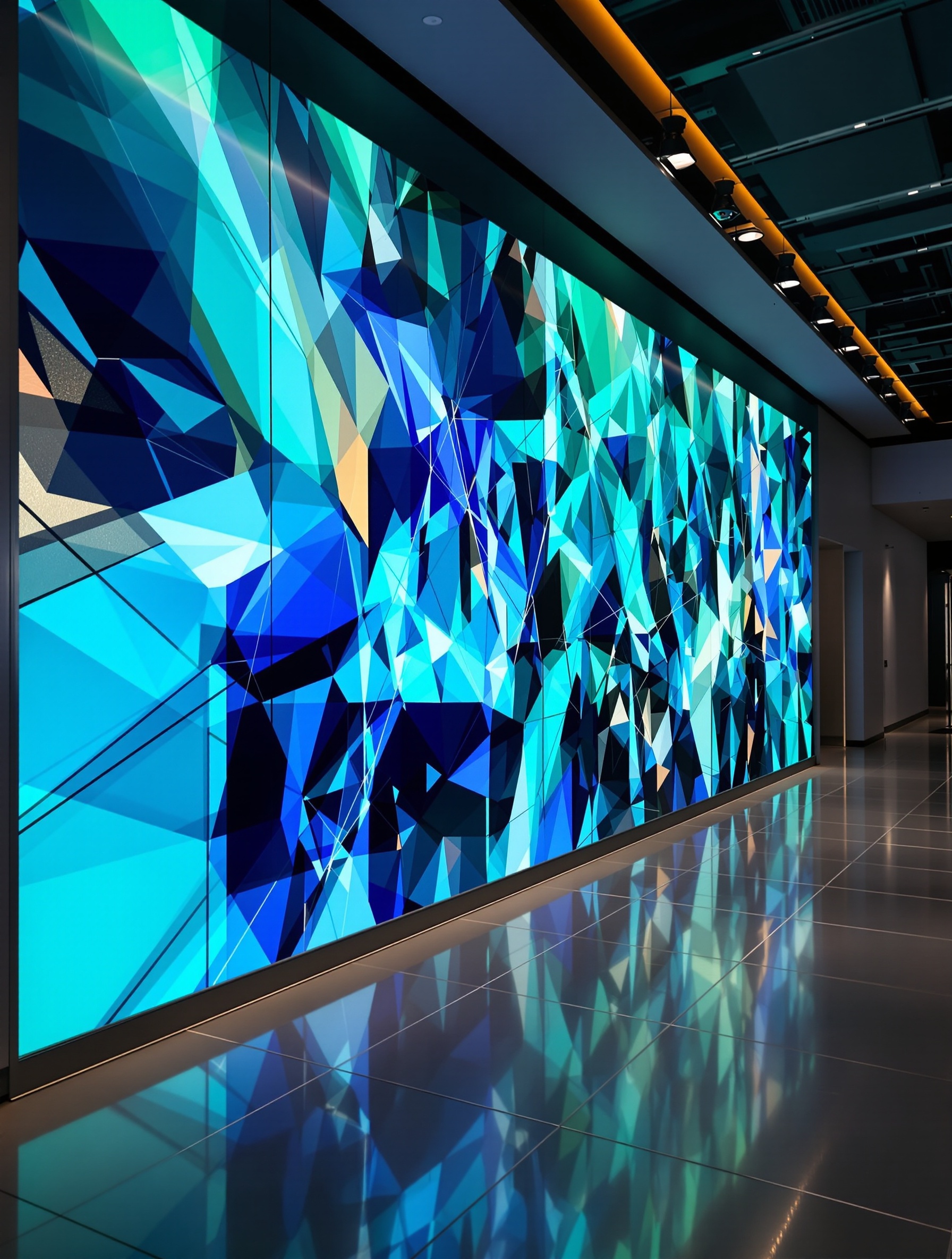 Office Lobby Mural