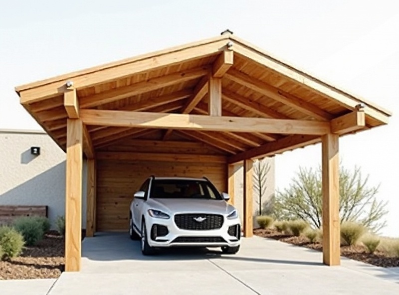 Carport vom Zimmerermeister Heilbronn Carport - LESNIKHAUS Zimmerei Heilbronn