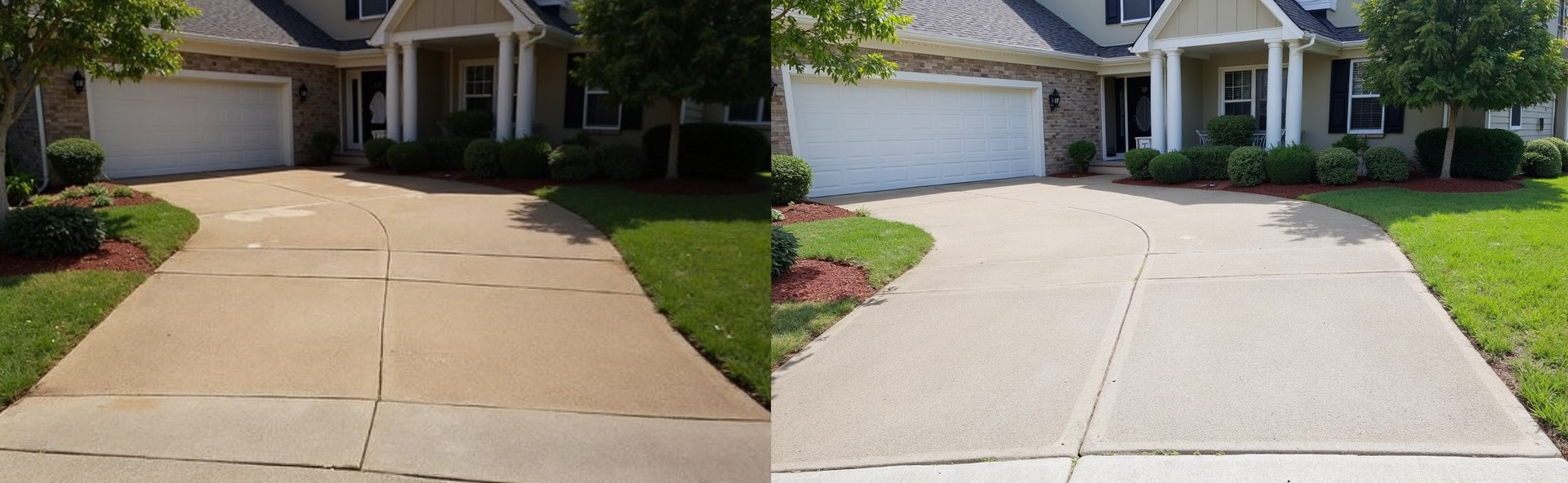 Pressure Washing Transformation