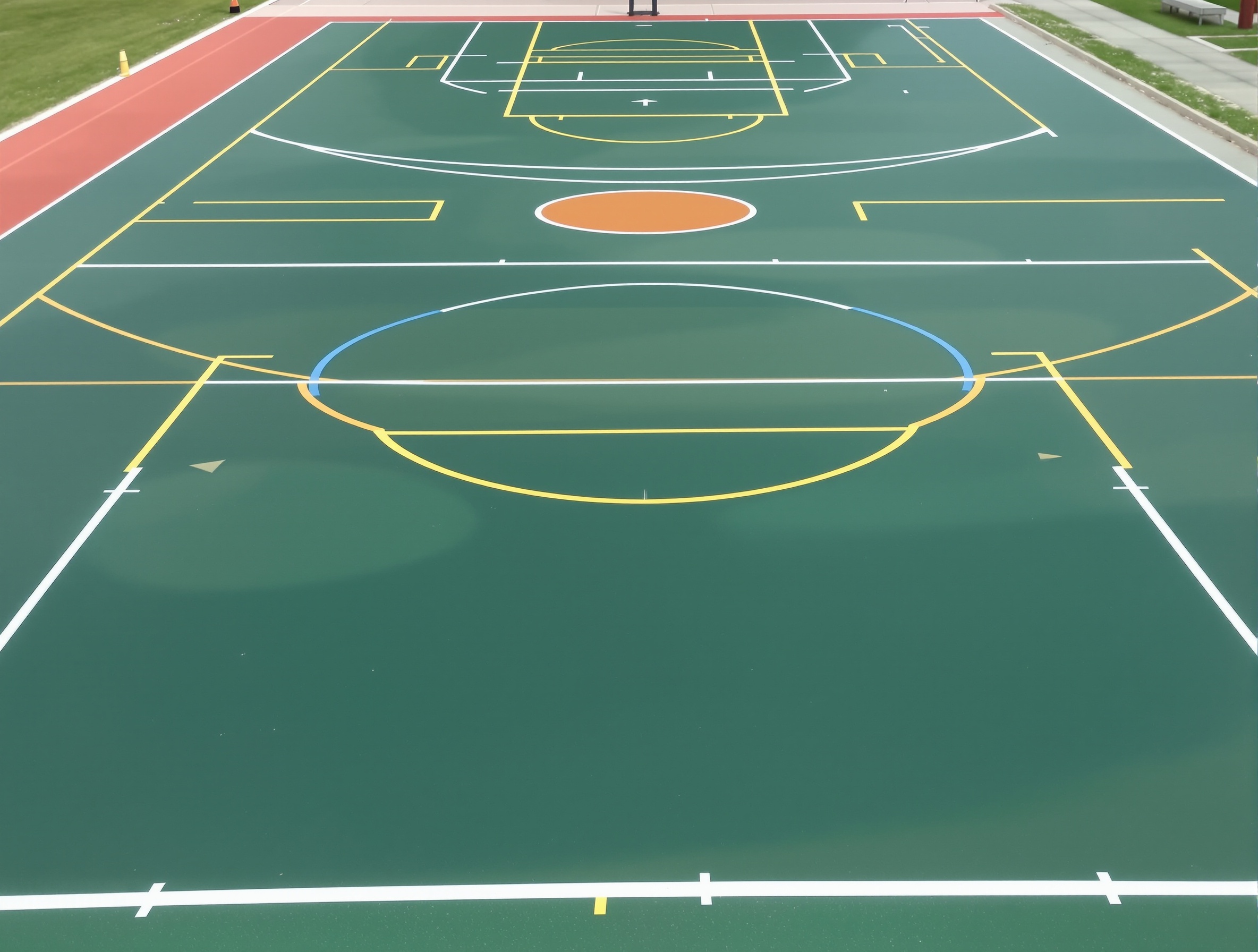 Basketball Court Marking