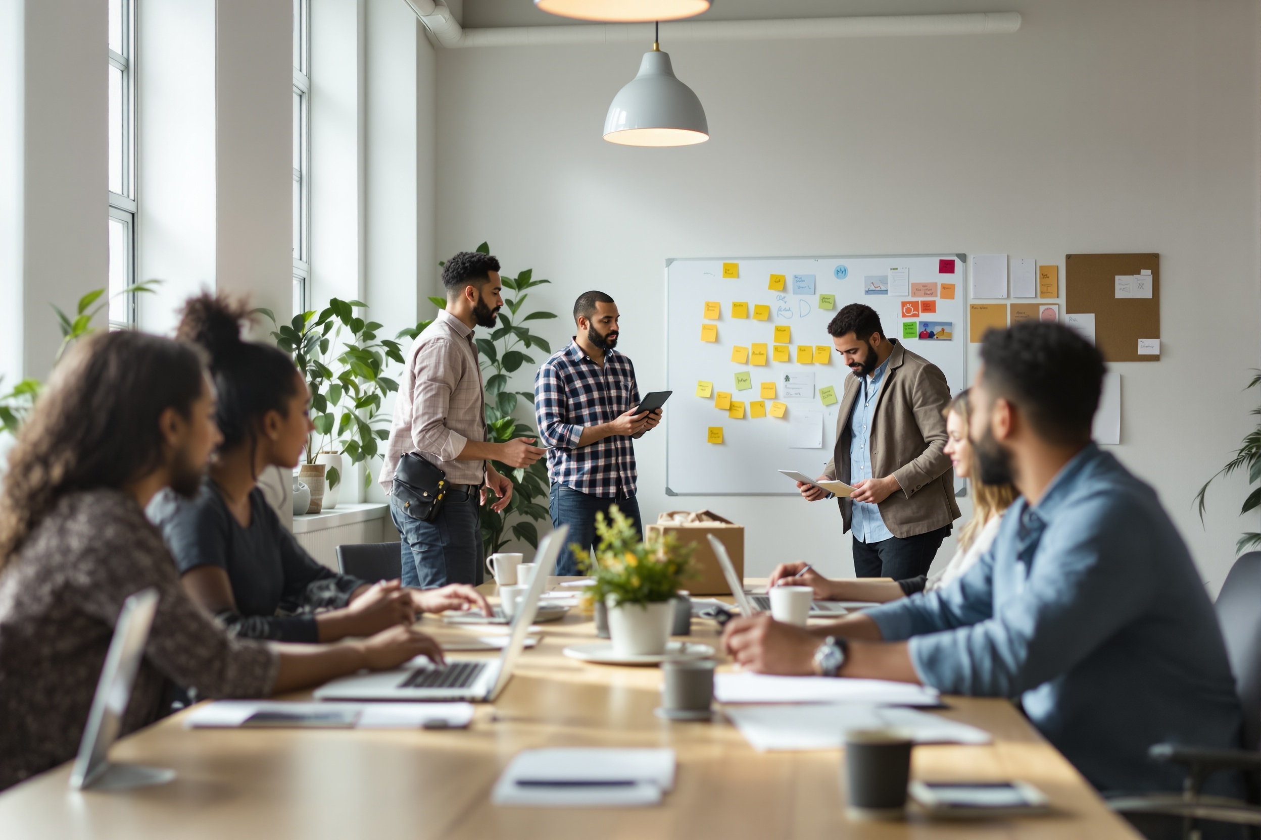 Equipo Bransix trabajando