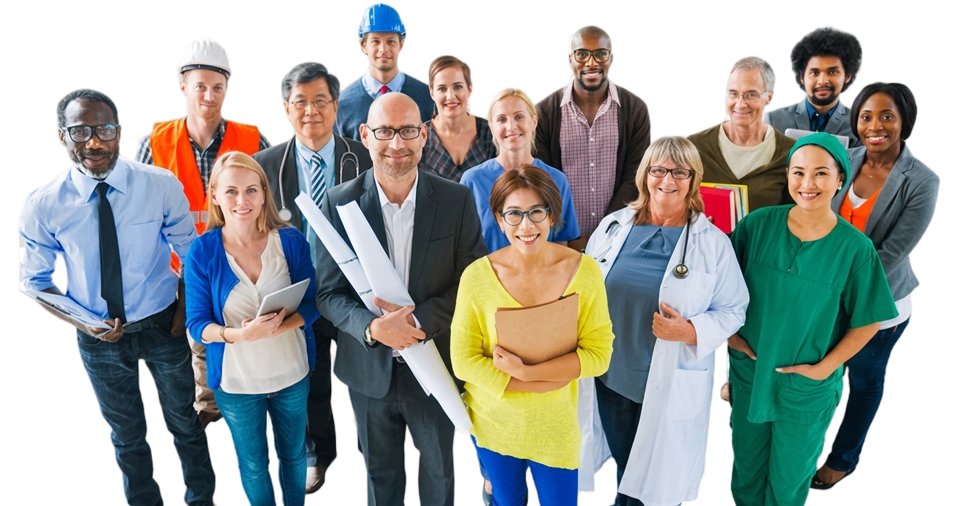 Professional consultant helping client with documentation