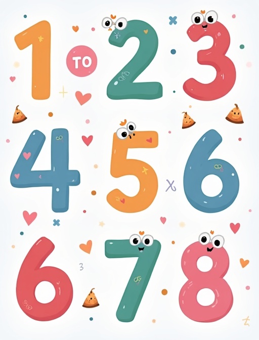 Kit Atividades de Matemática – Números 1 ao 10
