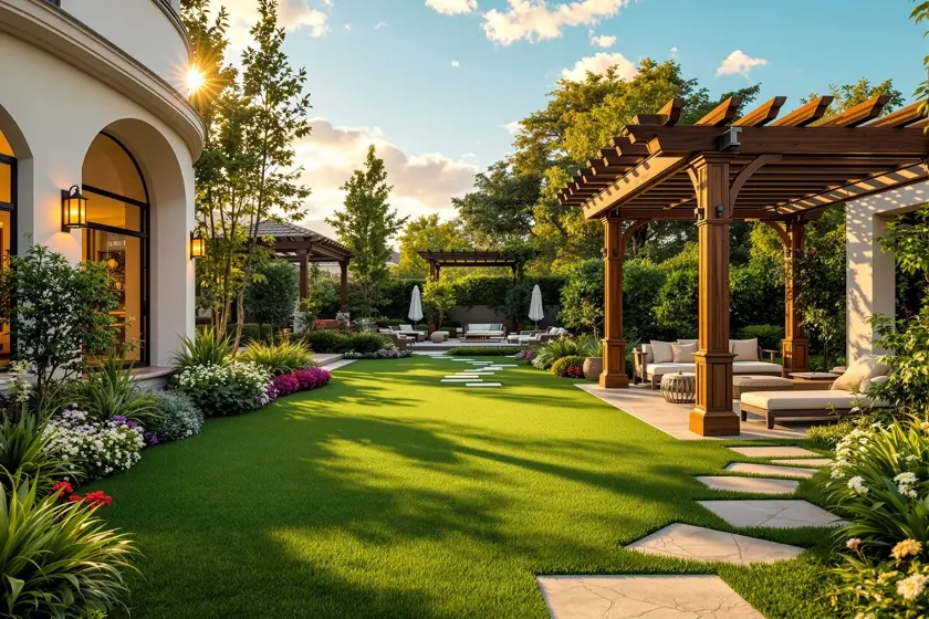 Villa Bahçesi Peyzaj Projeleri