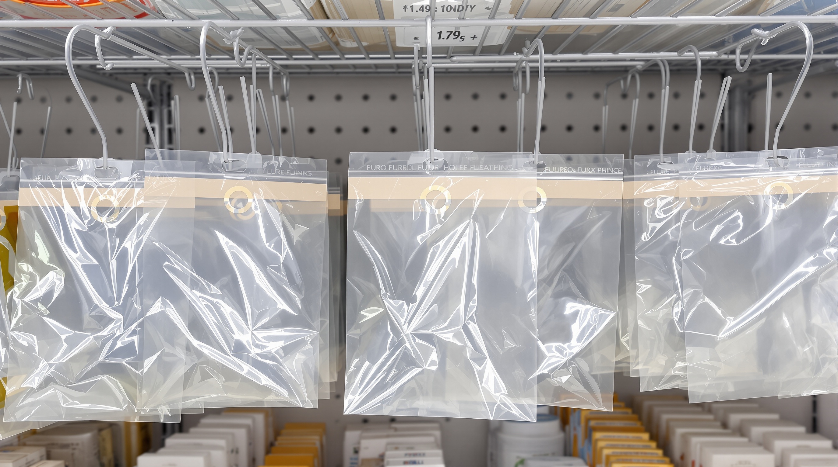 Bolsas con Perforación para Colgar