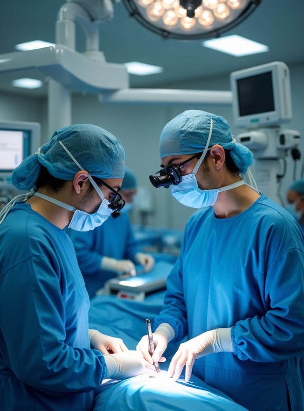 Dr. Greenberg in the Operating Room