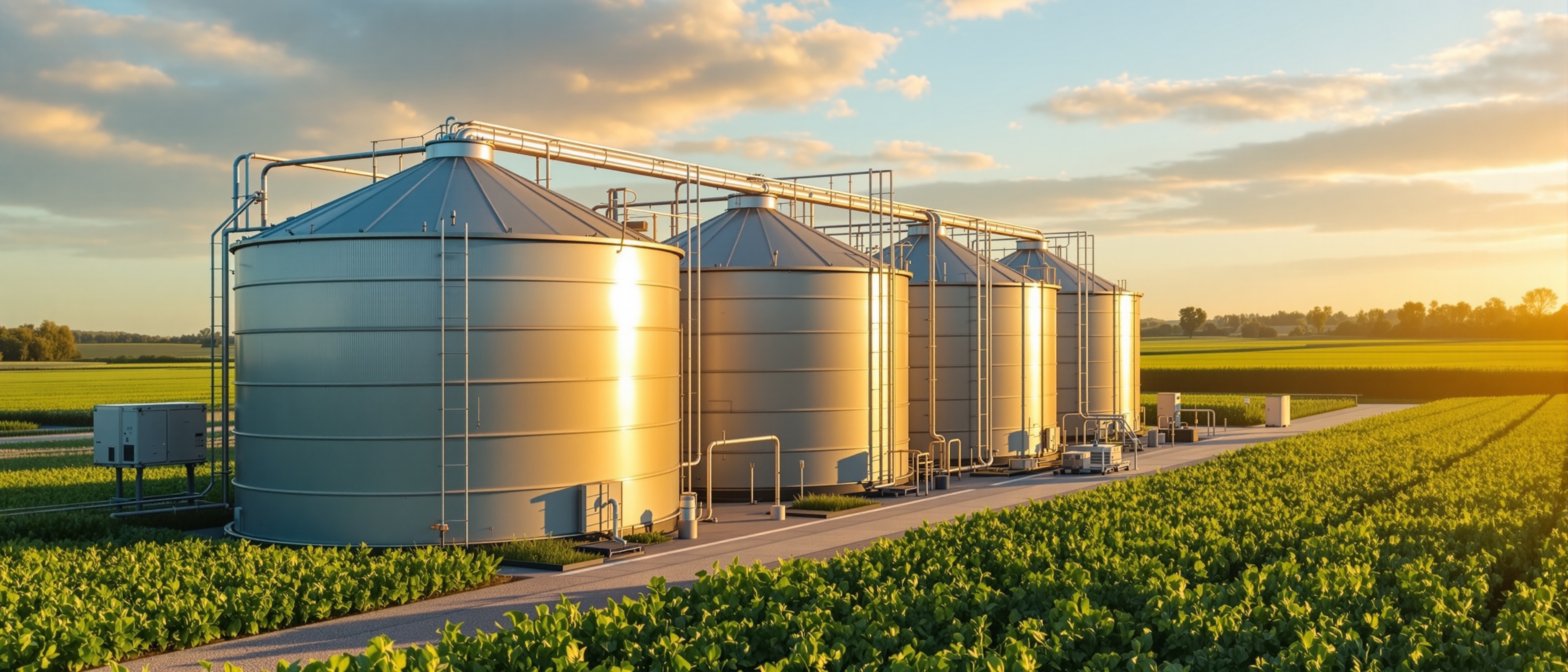 Réservoir de fermentation de fumier avicole